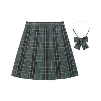 Tokyo Season Casual Short Skirts Women's Qingpu Plaid Skirt