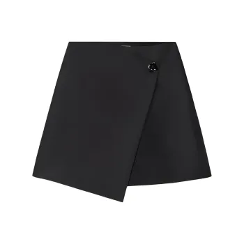 COS Casual Short Skirts Women's Black