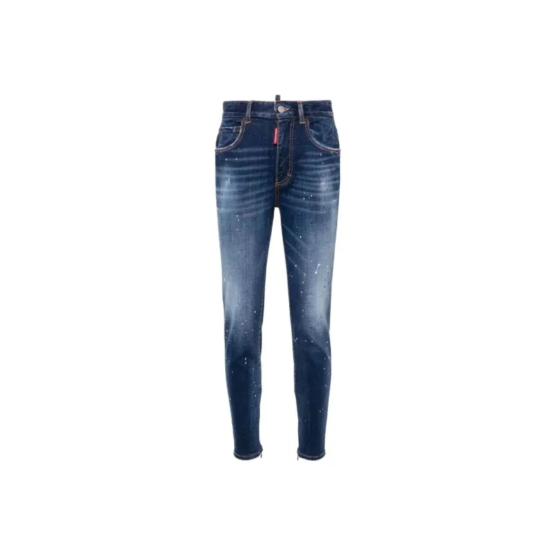 DSQUARED 2 Twiggy High rise Skinny Jeans-0