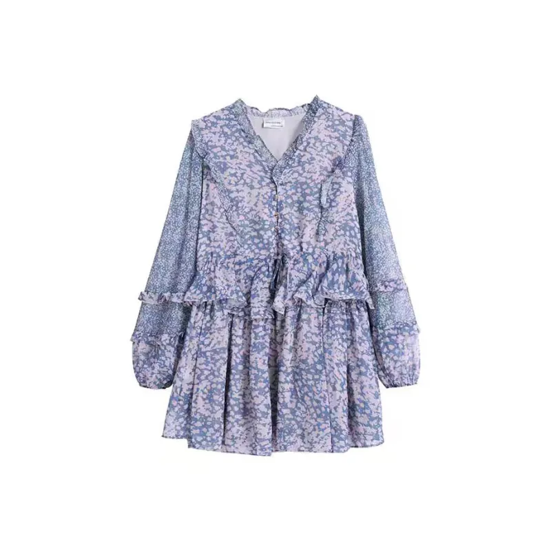 PLAY BUSH Long Sleeved Dresses Women's Image Color-0