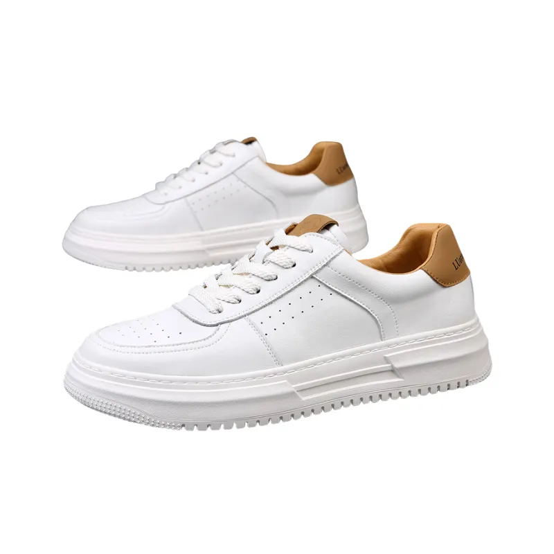 A Fairy Tale Of A Pair Of Shoes Abrasion Resistant Low Top Skateboard Shoes Men's White-3