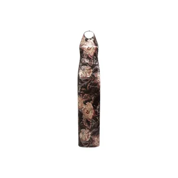 ETRO Floral Foliage Printed Chenille Dress