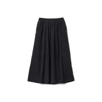 Beams Casual Long Skirt Women's Black
