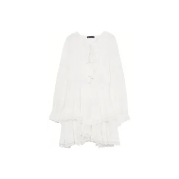 WESTLINK Long Sleeved Dress Women's White