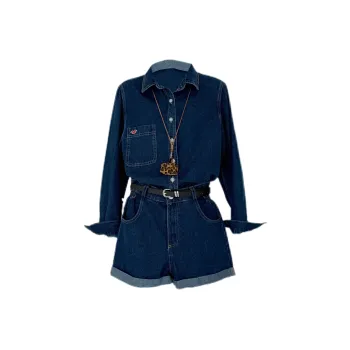 Udon House Casual Suit Women's Blue
