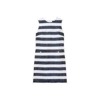 Kate Spade SS25 Sleeveless Dress Women's Interstellar Blue