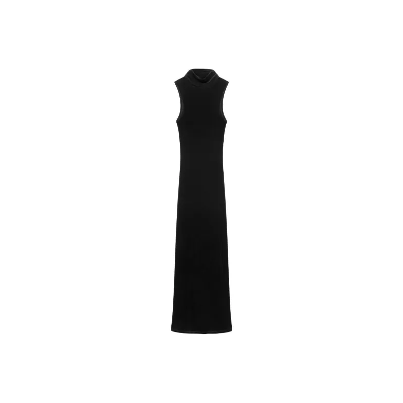 ZARA Halloween Limited Edition Series Sleeveless Dresses Women's Black-0