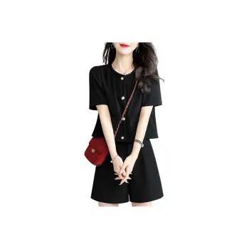 Wbwq Casual Suits Women's Black