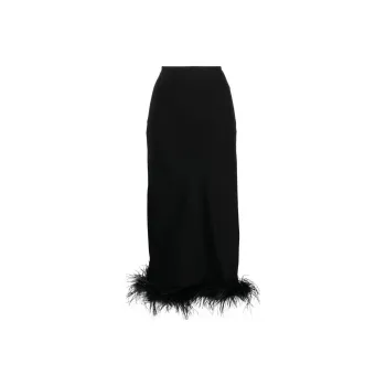 Rixo Casual Long Skirts Women's Black