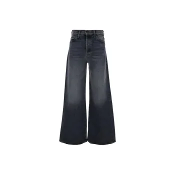 MOTHER The Ditcher Roller Sneak Wide Leg Jeans