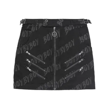 BOY BY BOY Casual Short Skirts Women's Black