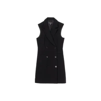 CLUB MONACO Sleeveless Dress Women's Black