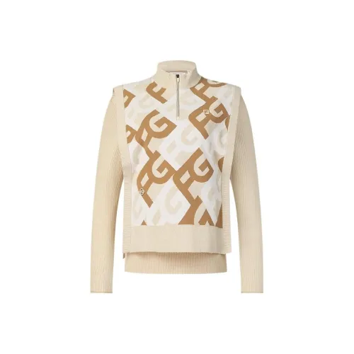 FILA Golf Series Casual Suit Women's Khaki