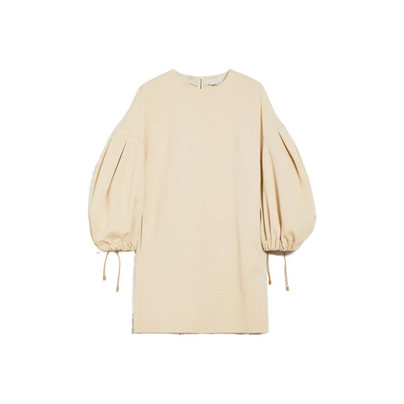 MaxMara SS24 Long Sleeved Dresses Women's Ivory-0
