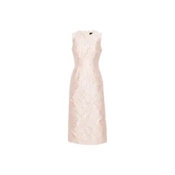 SIMONE ROCHA Patterned Midi Dress