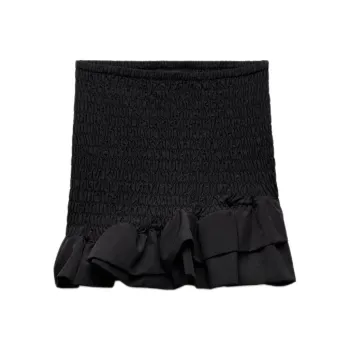 ZARA Casual Short Skirts Women's Black