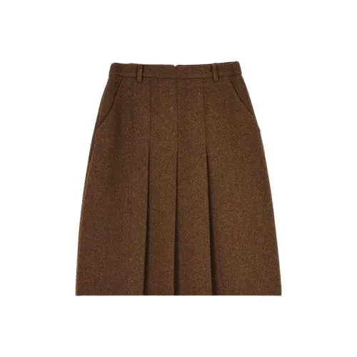 Lalaglow Casual Long Skirts Women's Stock Color