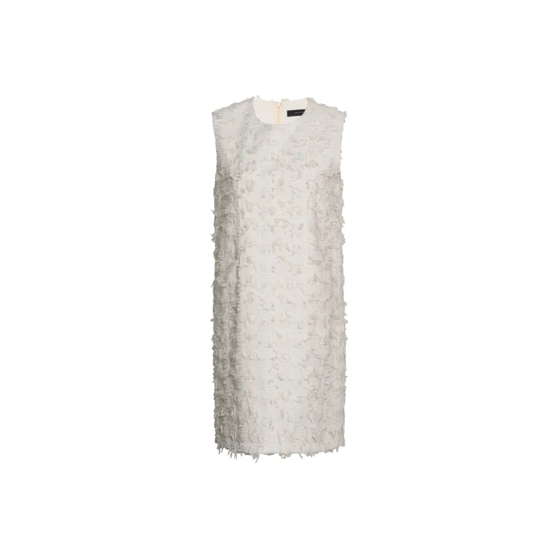 ROEYSHOUSE Sleeveless Dress Women's Ecru-0