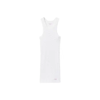 Alexander Wang Bodywear Series Slip Dresses Women's White