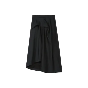 THE SEA LIFE Casual Long Skirt Women's Clover Gray