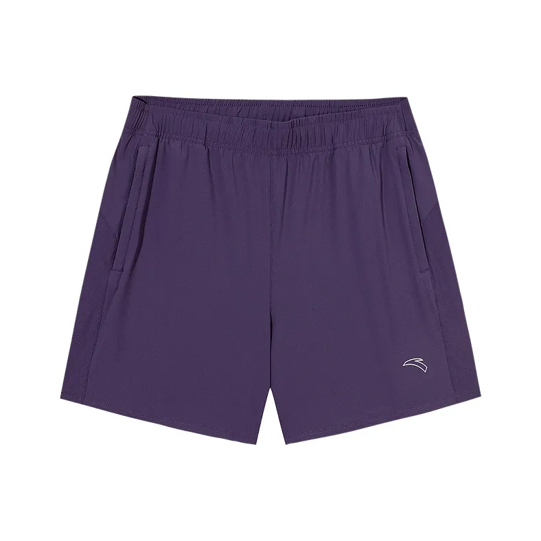 Anta Running Collection Sports Shorts Women's Sky Purple-0