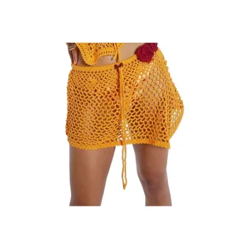 Jaded London Tutti Frutti Collection Casual Short Skirts Women's Yellow