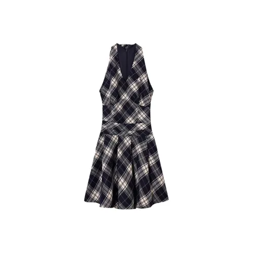 Incolore Slip Dresses Women's Plaid
