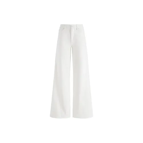ALICE+OLIVIA TRISH Jeans Women's White