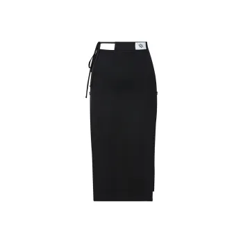AZEPAM Casual Long Skirts Women's Black