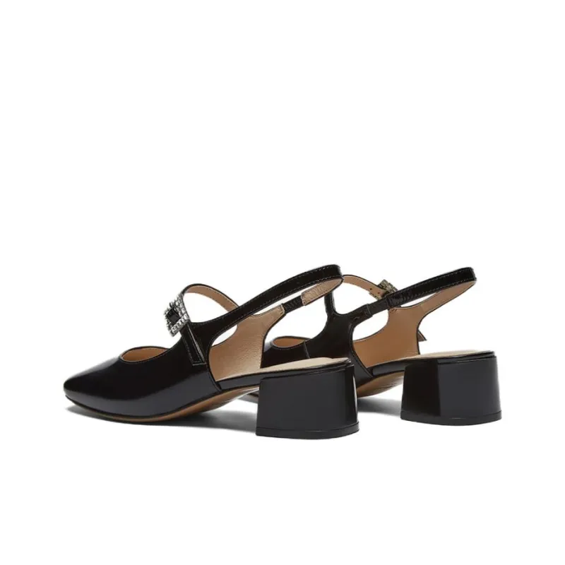 BATA Chunky Heel High Heels Women's-11