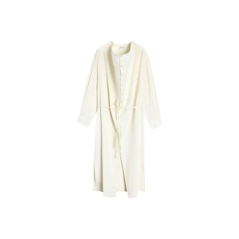 Lemaire Soft collar Maxi Dress-0
