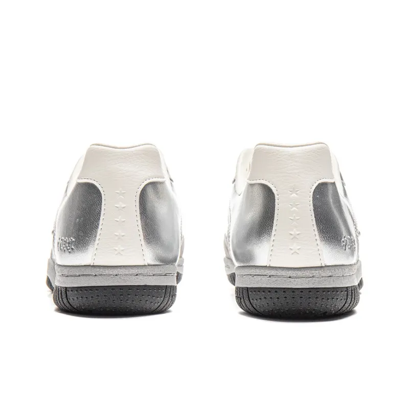 LiNing Shock Absorbers With Slip Resistant And Abrasion Resistant Properties Low Top Casual Shoes Unisex Silver-3