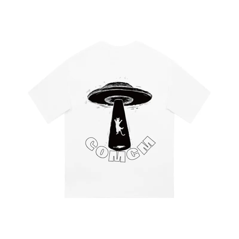 COMGM Drop Shoulder Sleeve T Shirt Women's-3
