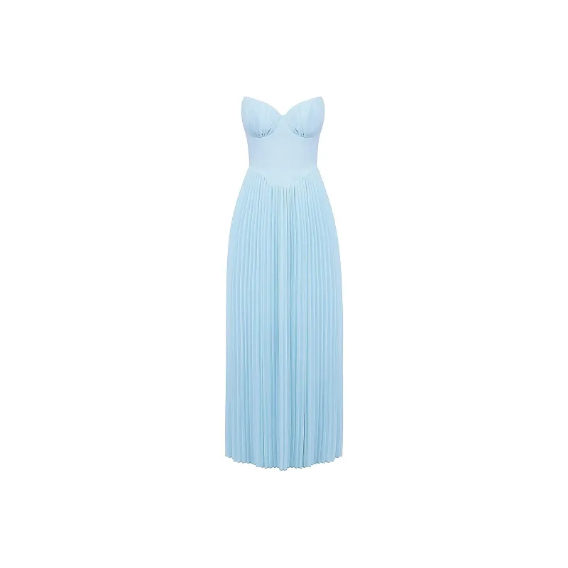 HOUSE OF CB MARCELLA Sleeveless Dress Women's Powder Blue-6