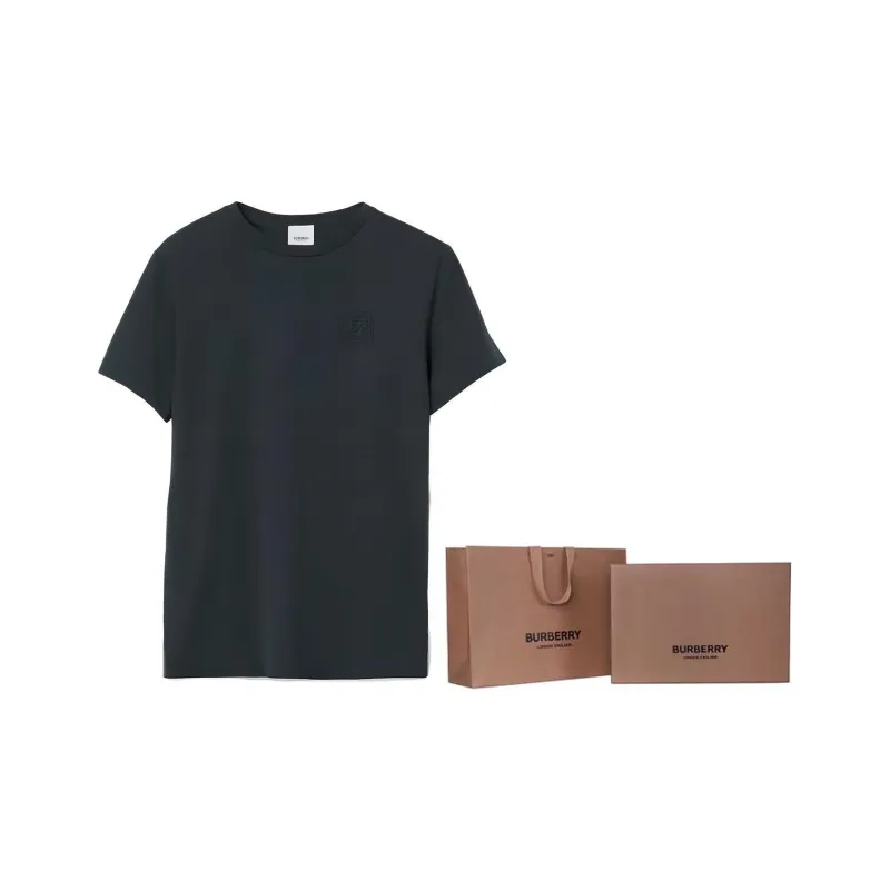 Burberry T Shirt Men's Marine Blue-6