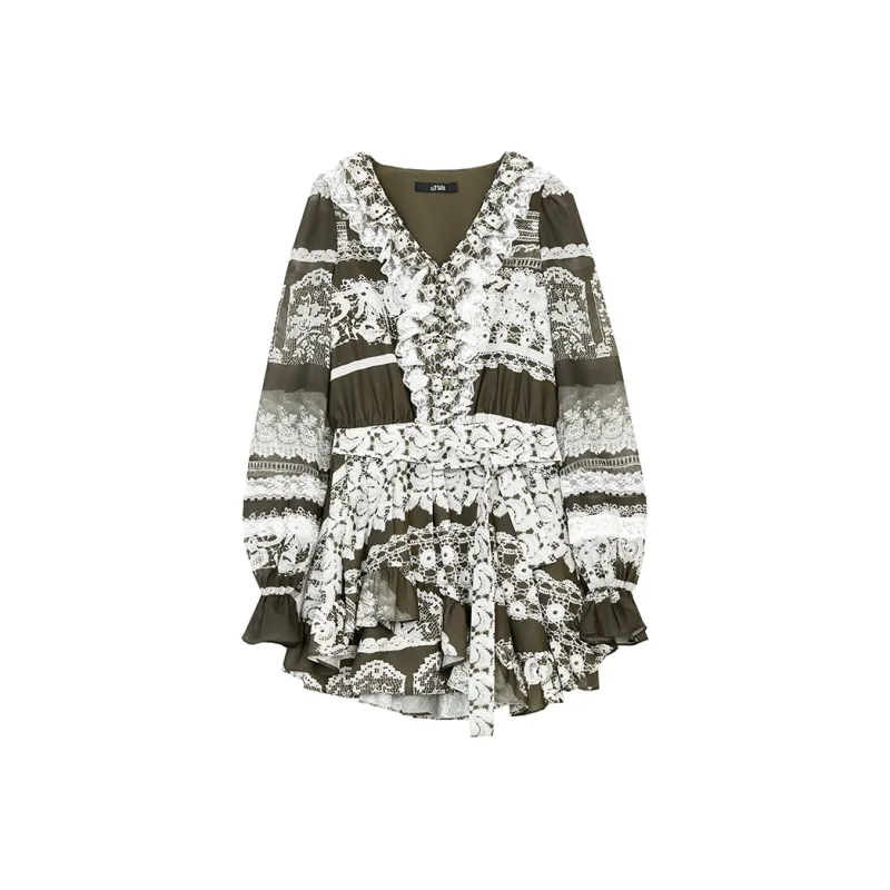 ELF SACK Long Sleeved Dress Women's-0