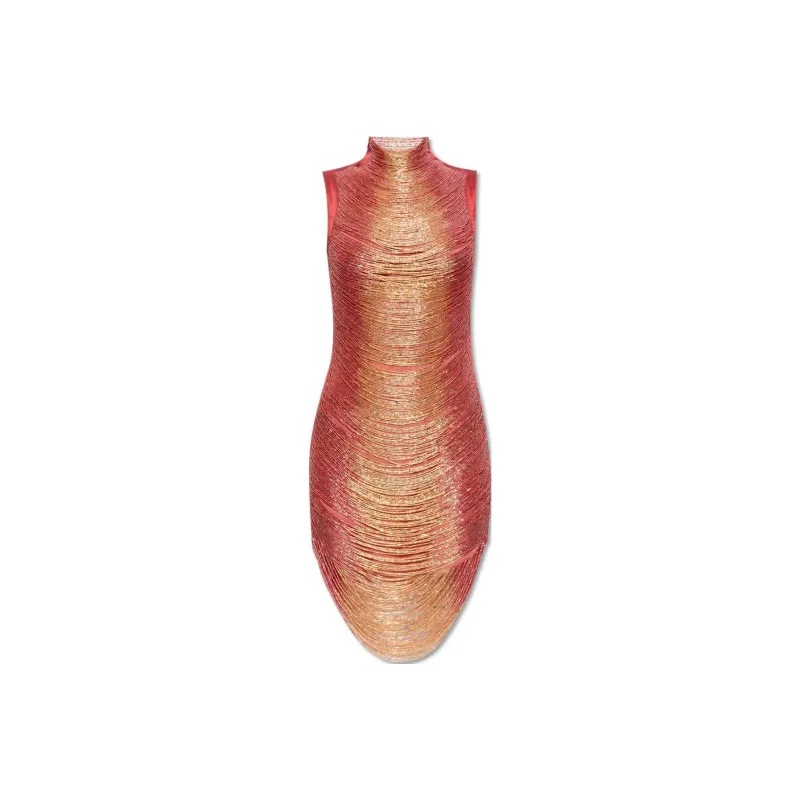 CULT GAIA Kyma Beaded Minidress-0