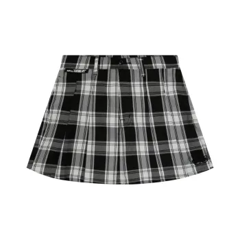 Aape Checked Logo appliqué Skorts