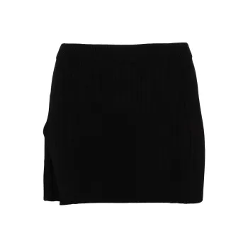Misbhv Seamless Knitted Mini Skirt
