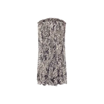 NEEDLE & THREAD Feather Lurex Gown