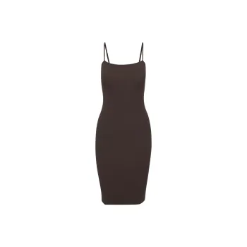 ARITZIA Wilfred Cusack Dress Slip Dresses Women's Rich Mocha Brown/Deep Mocha Brown