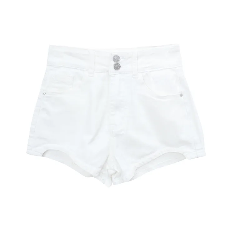 FOCOS STUDIO Denim Shorts Women's White-0