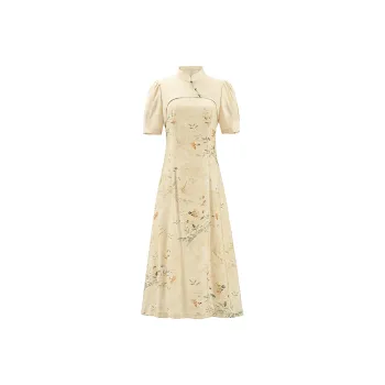Cypress House Skirt Set Women's Light Khaki+Beige Yellow