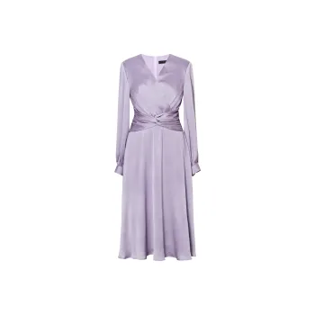ROEYSHOUSE Long Sleeved Dresses Women's Purple