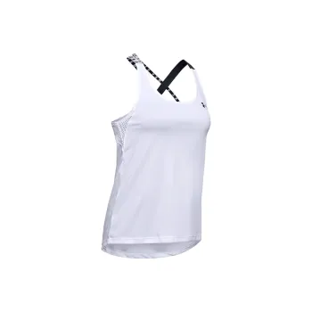 Under Armour HeatGear Sleeveless Sports Shirts Women's White