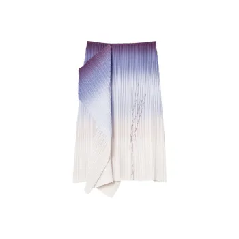 OVV Casual Long Skirts Women's Light Purple Gradient 58
