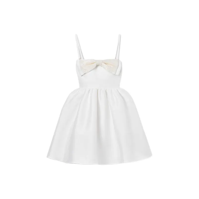 Self-portrait Taffeta Bandeau Mini Dress-0
