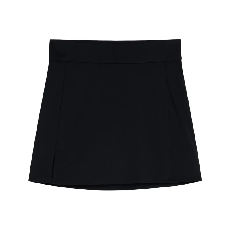 J.Lindeberg Amelie Mid Skirt Casual Short Skirts Women's Black-0