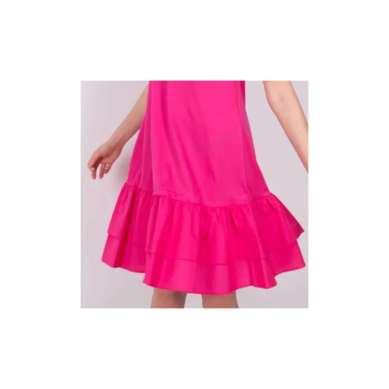 WEEKEND MaxMara Long Sleeved Dress Women's Pink-4