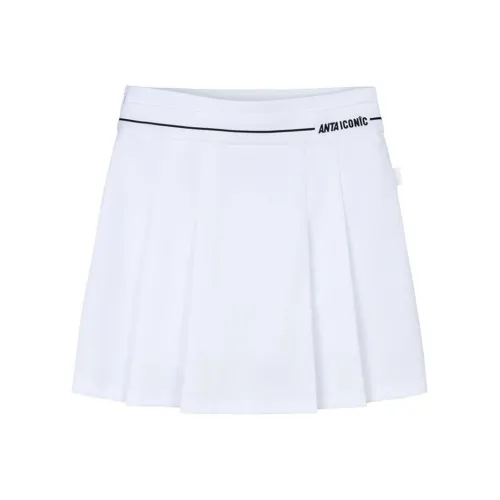 Anta Life Collection Casual Short Skirts Women's Snowflake White